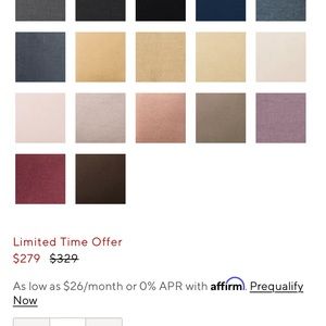 Linen quilt and shams king size